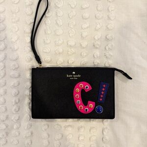 Kate Spade Hartley Lane Initial Wristlet